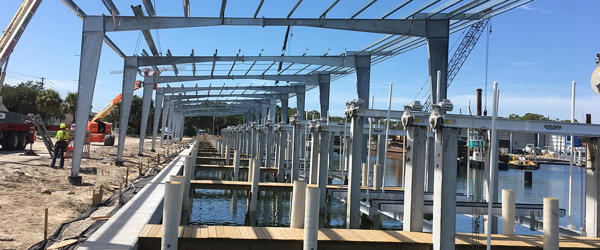 Marina with Boats - Trident H2O