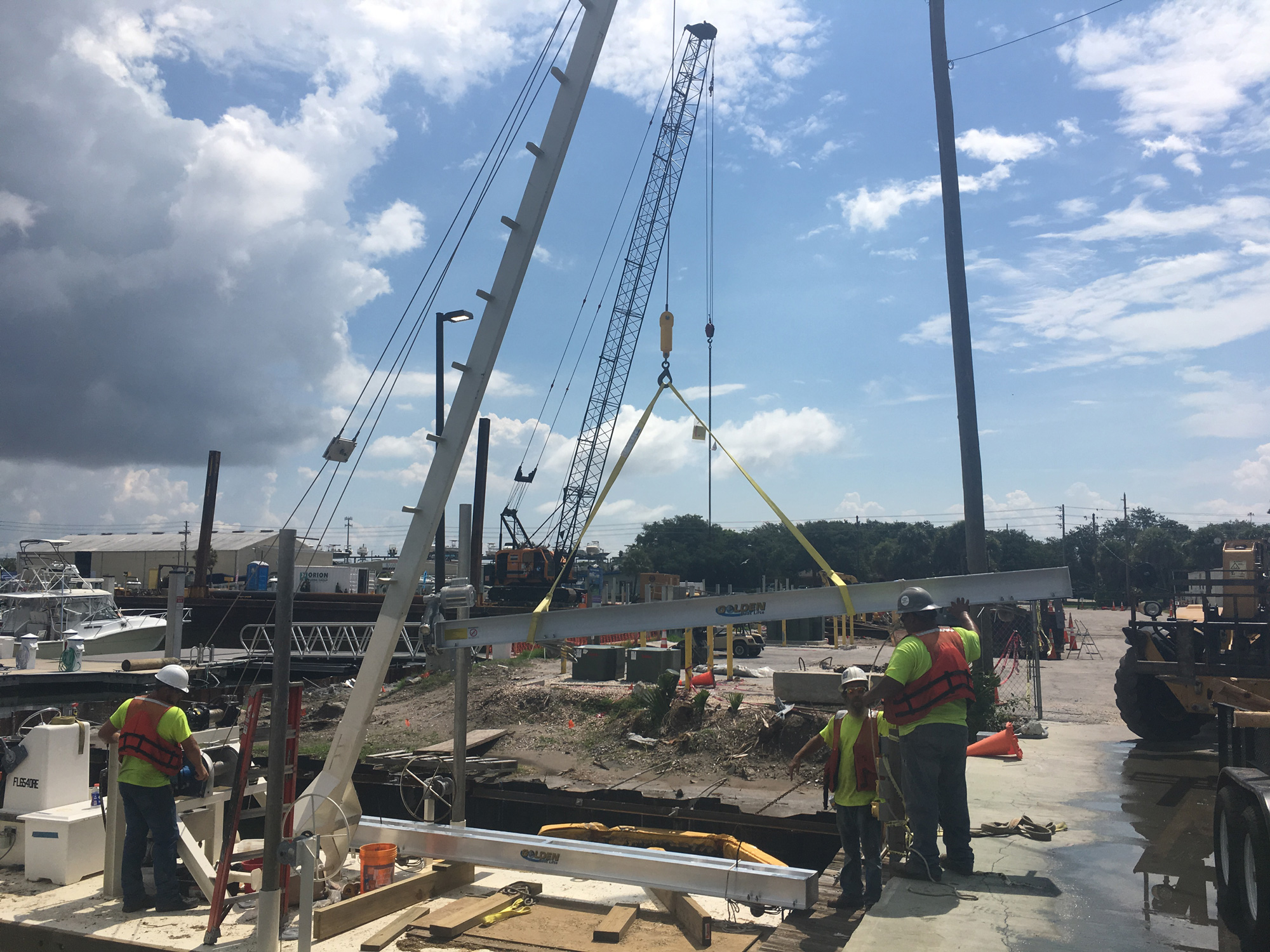 Marina with Boats - Trident H2O