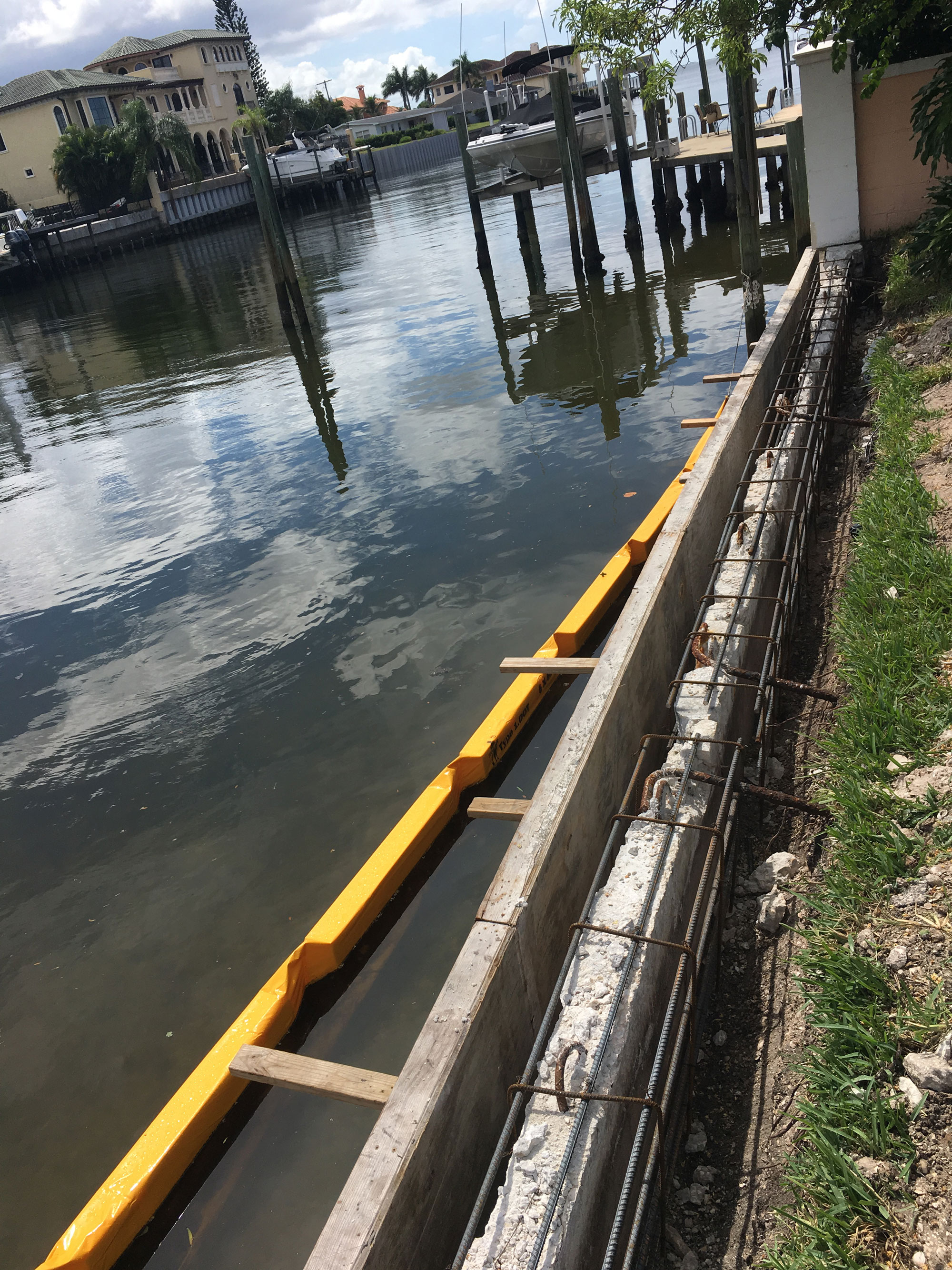 Seawall Construction - Trident H2O