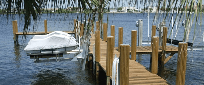 Boat Lift Construction - Trident H2O