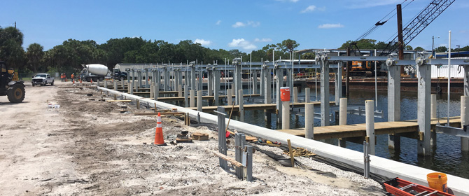 Marina Construction - Trident H2O
