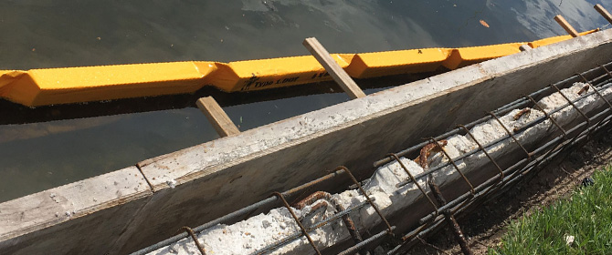 Seawall Construction - Trident H2O