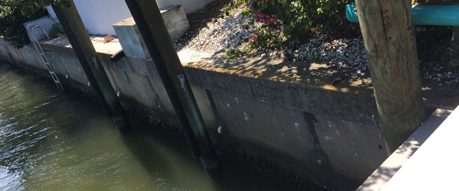 Seawall Construction - Trident H2O